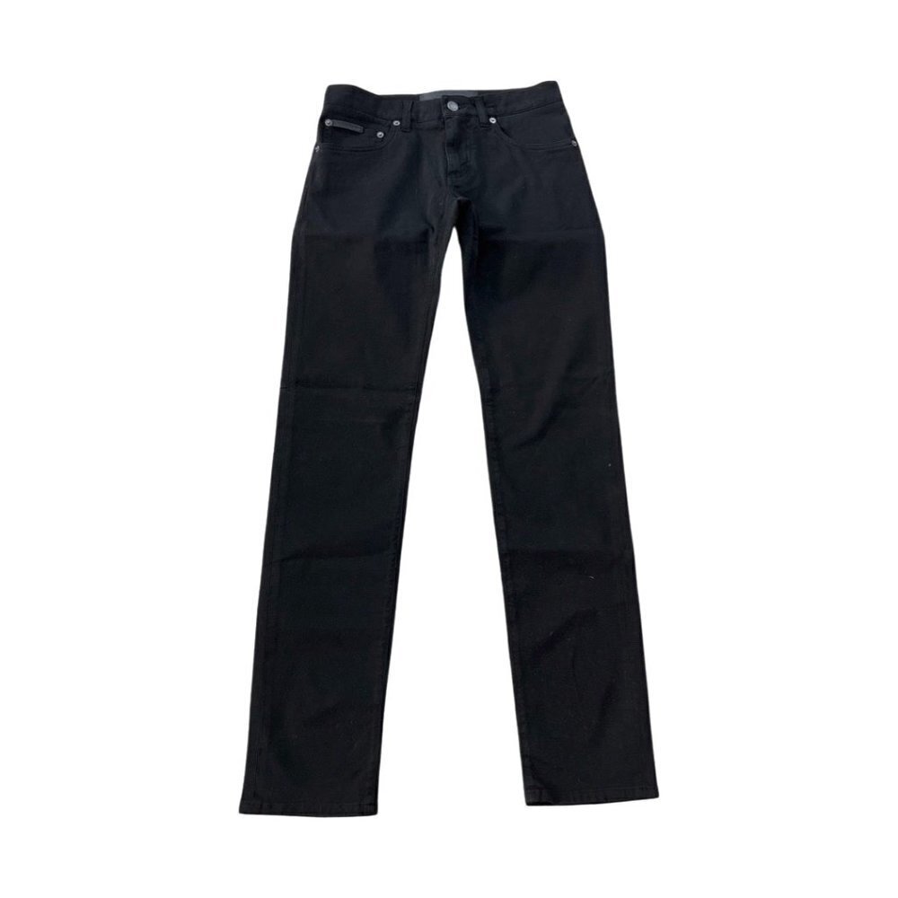 Dolce & Gabbana black embroidered bee men jeans size 44